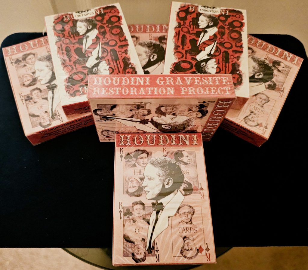 12 Houdini Legacy Decks Red (Brick) OUT OF STOCK